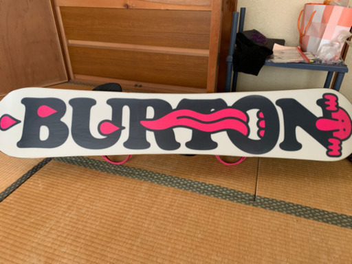 スノーボード バートン板 ビンディング 2点セット