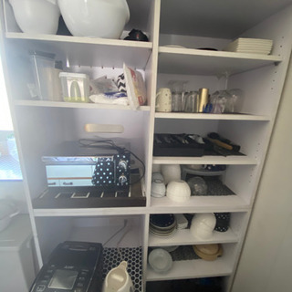 （お取引中）食器棚ダークブラウンの画像