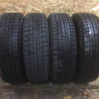 YOKOHAMA ice GUARD iG50 PLUS 185/65R15 15インチ スタッドレス 4本 2016年製 バリ溝 20プリウス ノート デミオ等　(VTI84) クレジットカード QR決済可能