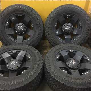【NITTO DUNE GRAPPLER 325/60R20】夏タイヤ 4本【ロックスター KMC XD775 20インチ 10J6H135/139.7-24】ランクル タホ等　(VTA67) クレジットカード QR決済可能