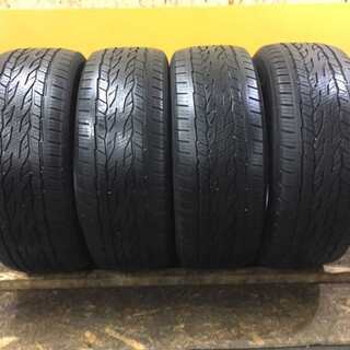 CONTINENTAL CrossContact LX20 P275/55R20 20インチ 夏タイヤ 4本 2015年製 タンドラ セコイア等　(TH152) クレジットカード QR決済可能