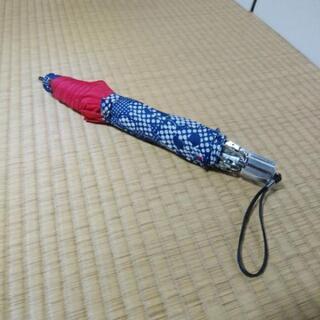 折りたたみ傘(03)赤、青の画像