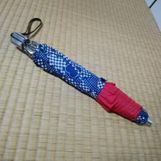 折りたたみ傘(03)赤、青の画像