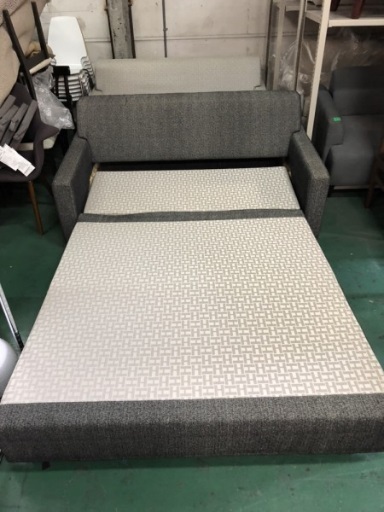 最終値下げ　【HUKLA】定価334,000円　ルイク S417　3人掛けソファベッド（ダブル）