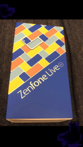 【値下げ！新品未使用】SIMフリー ZenFone Live L1[32G] スペースブルー