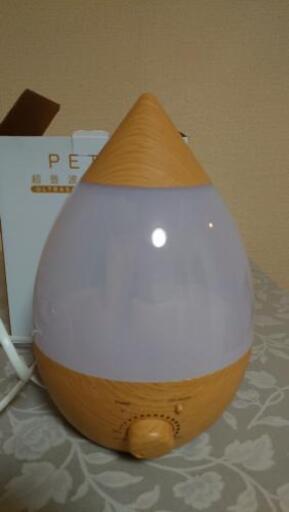 ウイルス対策でもあるキュートな超音波加湿器