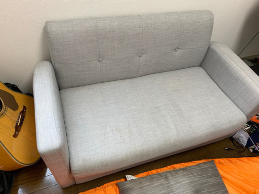 【急募】収納付き！2人がけソファ