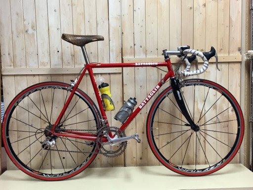 （受け渡し決定）クロモリ　イタリア製バッタリン　ロードレーサー