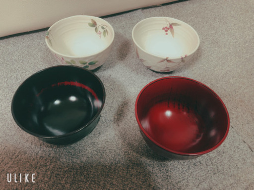 食器4つ
