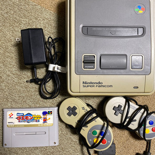 直ぐに遊べる！ スーパーファミコン 本体 がんばれゴエモン カセ...