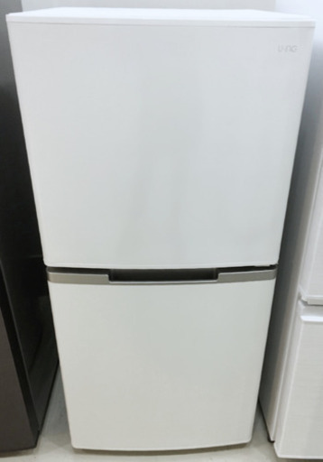 (送料無料) 2018年製 美品 123L 冷蔵庫 霜取り不要 1年使用 現行型 新品3万円