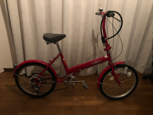 週末値下　　変更機能付き　折りたたみ自転車　ほぼ新品