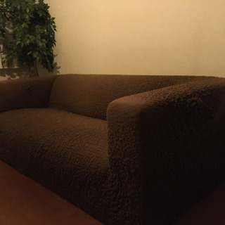IKEA 2人掛けソファ－