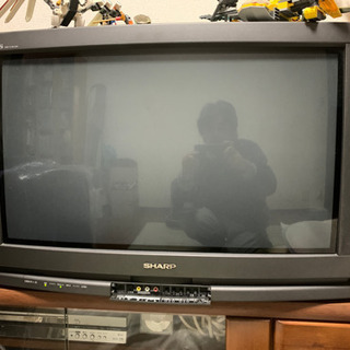 《25日まで》　シャープ　ブラウン管テレビ　BS対応　28インチ...