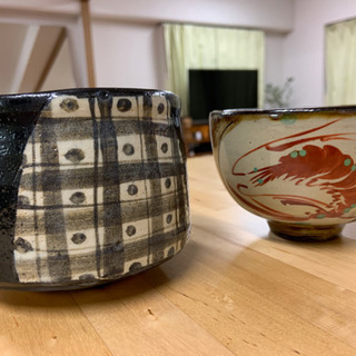 黒の抹茶茶碗
