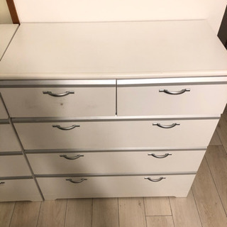 4段チェスト2セットの画像