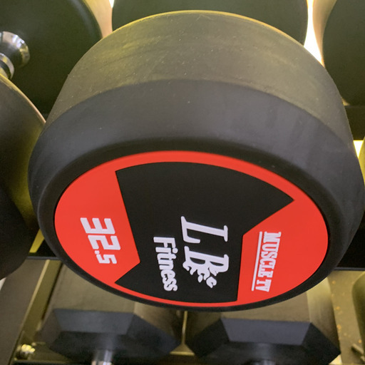 ラウンドダンベル　25㎏　2個