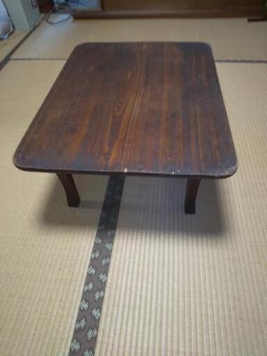 折りたたみ式 ちゃぶ台 昭和前半 レトロ