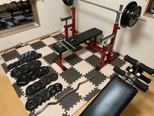 ベンチプレスセット　+ 豪華筋トレセット