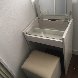 白いドレッサー 週末お値下げ