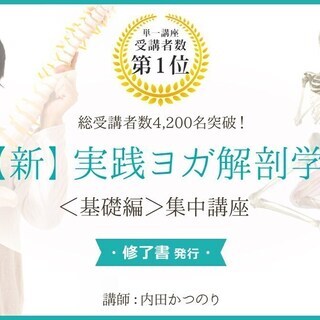 【8/28】【新】実践ヨガ解剖学講座＜ 基礎編 ＞：集中講座