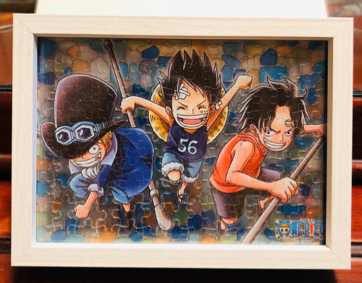 ONE PIECEパズルの完成品‼️