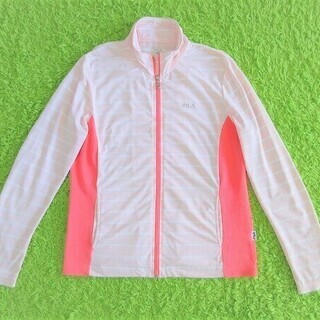 ■FILA■ＵＶカット加工ストレッチ生地スポーツウエア■M■コー...