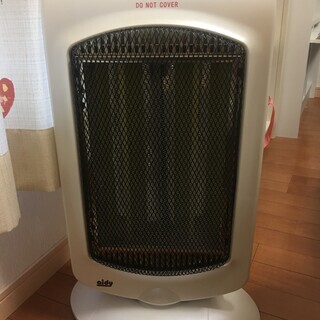 【電気ヒーター】遠赤外線カーボンハロゲンヒーター 美品❣