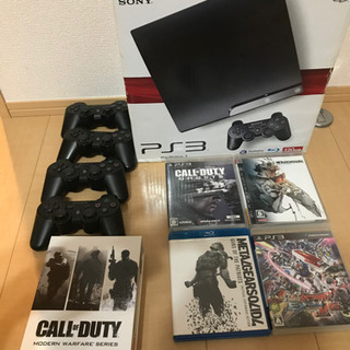 【HDD換装】PS3+コントローラー4+ソフト7【120→320へ】の画像
