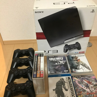 【HDD換装】PS3+コントローラー4+ソフト7【120→320へ】