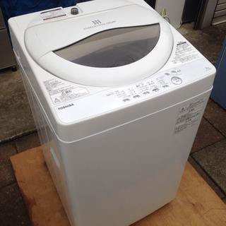 TOSHIBA 東芝電気洗濯機 2019年製 AW-5G6
