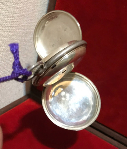 値下げ❗️珍品懐中時計直径約55mm、厚み:15mm/ 重さ約130g