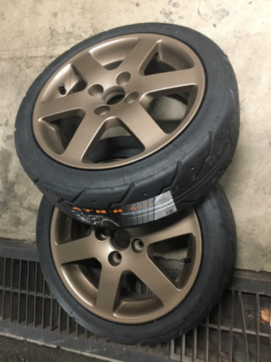 ★ 2万円引き！ ★ レストア済み　バリ山　ATR-K スポーツ　15インチ　6j PCD100 フィット RS  ミラ　ムーブ　ワゴンR アルト　ケートラ　にも！