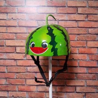 自家塗装🍉スイカ柄スポーツヘルメット