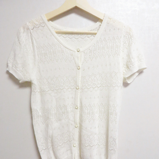 【※お取り引き中】使用回数少なめ★レディース ハニーズ 半袖カー...