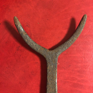 値下げ‼️鉄製農機具骨董品アンティークの画像