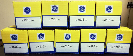 GE ◆ PAR36ハロゲンランプ GE4515　6V/30W/9個セット ◇ 新品未使用 GE ライティング ◆ 舞台照明 スポットライト