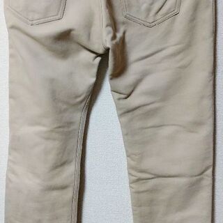 男性　メンズ 　ズボン　ikka ベージュ 　郵送不可の画像