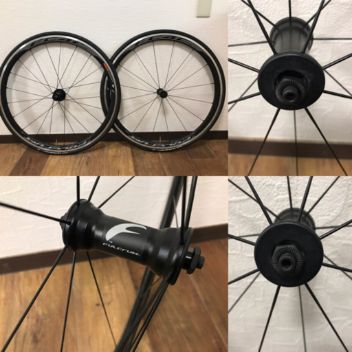 美品 FULCRUM フルクラム FC4RACING ロード用700Cホイール前後セット