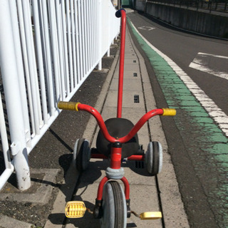 【中古自転車】子供用三輪車  (レッド)  