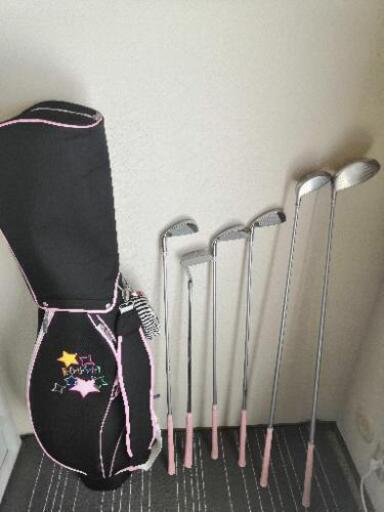 お取り引き決定m(_ _)m　ゴルフバッグ&フルセット♡美品♡ボールポーチつき