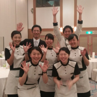 【笑顔が溢れる職場＊披露宴会場でのお仕事】週1日～OKの画像