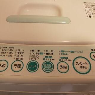 洗濯機　引取りに来てくれる方へお譲りします。の画像