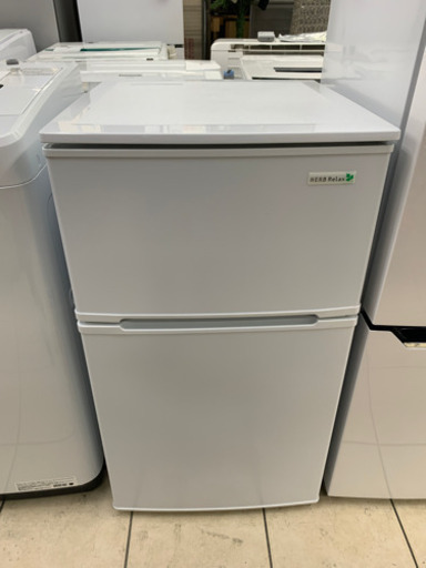ヤマダ電機　yrz-c09b1　90L HerbRelax YRZ-C09B1 ヤマダ電機オリジナル 直冷式冷蔵庫 (90L