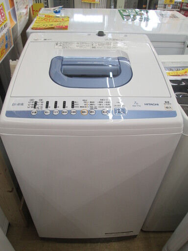 日立　洗濯機　NW-T74　2019年式　7ｋｇ　中古品