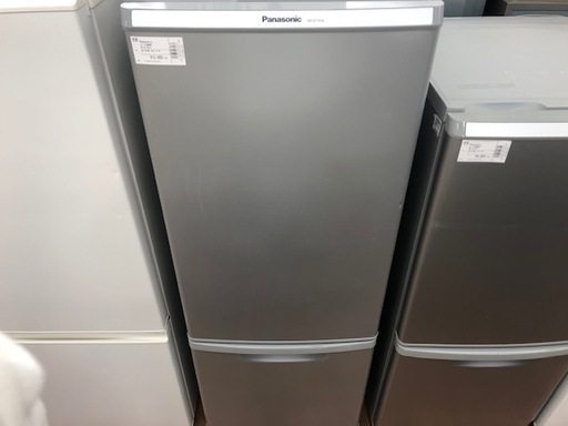 6ヶ月動作保証付　Panasonic　２ドア冷蔵庫　2014年製　168L【トレファク所沢店】