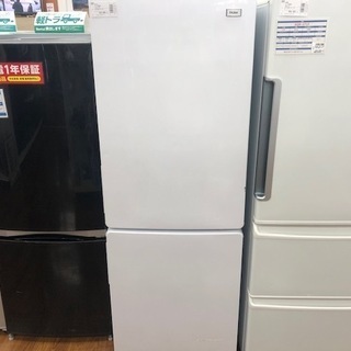 1年間動作保証付　Haier　２ドア冷蔵庫　2018年製　173L【トレファク所沢店】