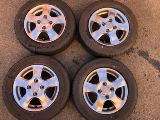 アルミホイール付きタイヤ　引き取り限定