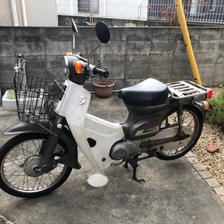 今月限定スーパーカブ　50  黄色ナンバー登録です！