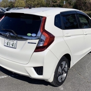 ☆検付!!! H25年式 フィットHV 純正メモリナビ ワンセグ Bカメラ ETC 程度良好 即決!!!の画像